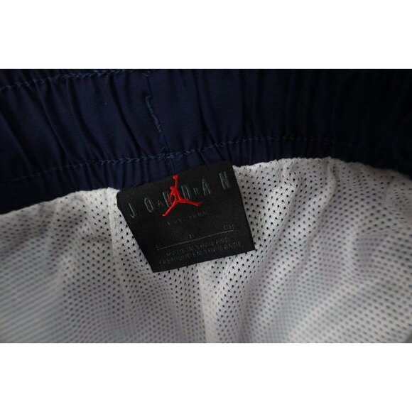 Nike Air Jordan Mens Small Line Jumpman Windbreaker Joggers Pants Navy Blue - Picture 7 of 13